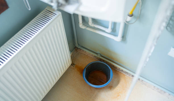 Water damage restoration process in TX